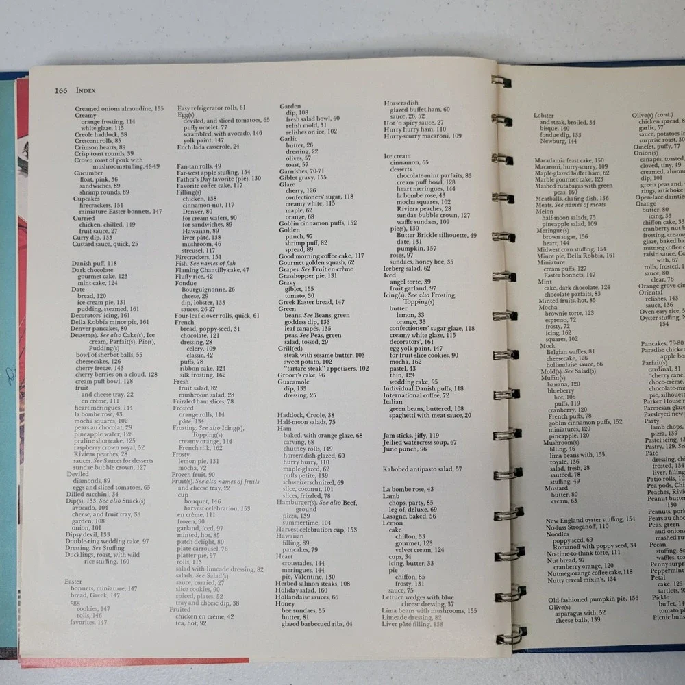 Betty‎ Crocker Hostess Cookbook 1972 Fifth Printing Spiral Hardcover